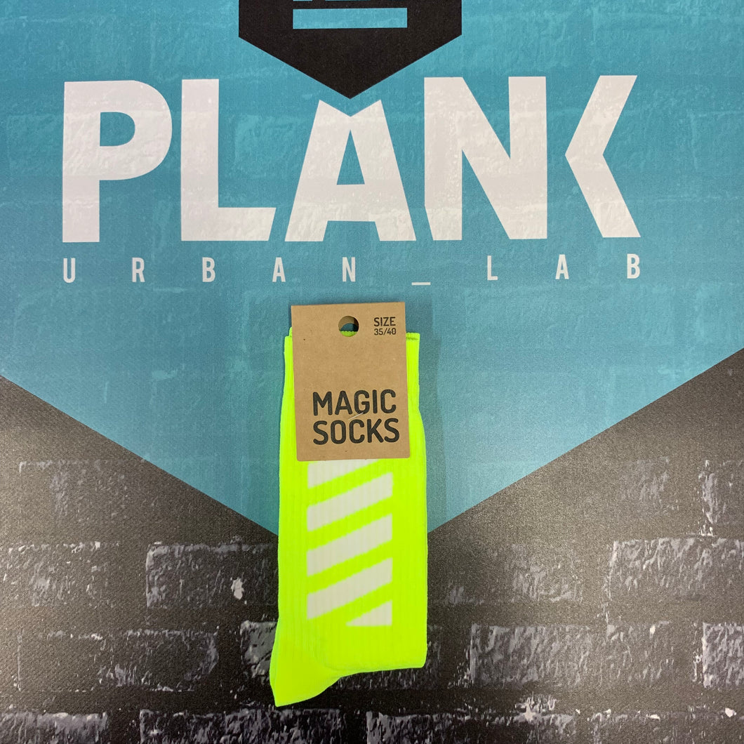 Magic Socks fluo yellow