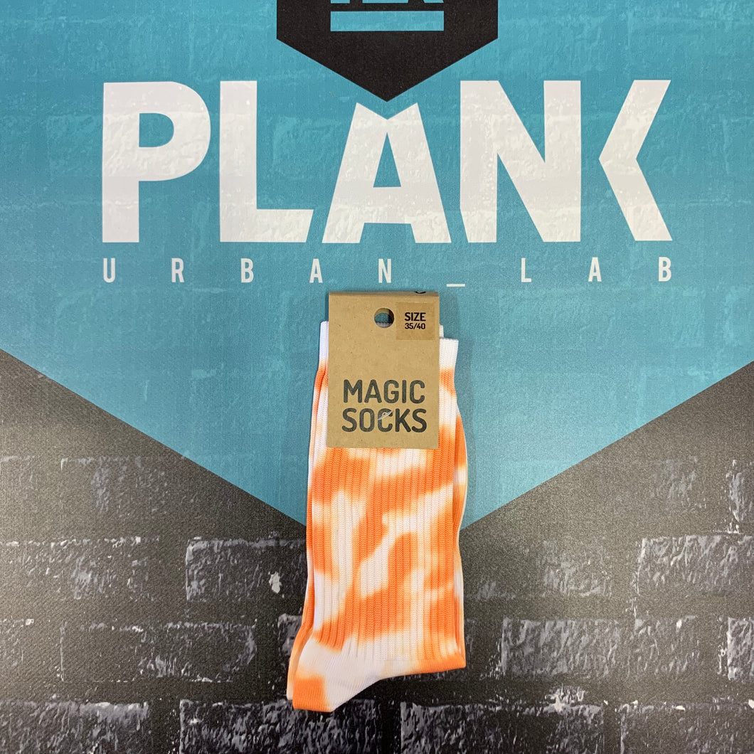 Magic Socks TIE DYE arancio