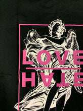 Carica l&#39;immagine nel visualizzatore di Gallery, T-SHIRT &quot;Love/Hate&quot; Black
