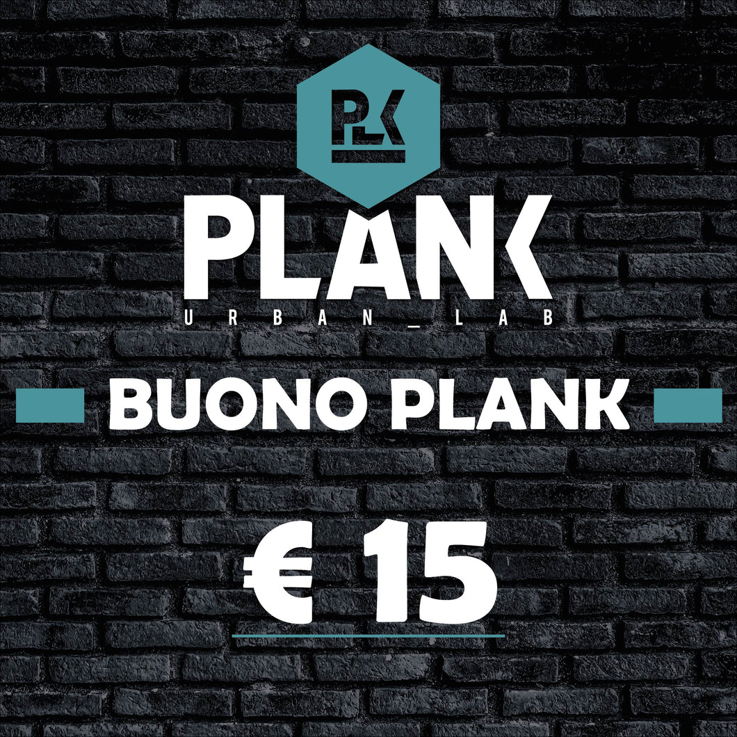 BUONO PLANK 15,00€