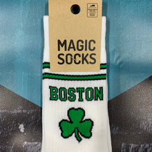 Carica l&#39;immagine nel visualizzatore di Gallery, Magic Socks &quot;Boston&quot; White - NBA Addicted
