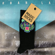 Carica l&#39;immagine nel visualizzatore di Gallery, Magic Socks &quot;K&quot; Black
