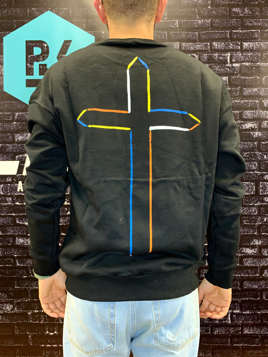 Felpa “Cross” Black