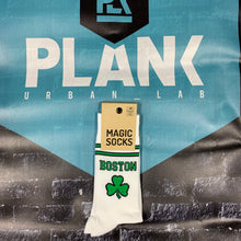 Carica l&#39;immagine nel visualizzatore di Gallery, Magic Socks &quot;Boston&quot; White - NBA Addicted
