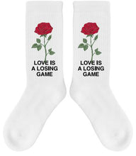 Carica l&#39;immagine nel visualizzatore di Gallery, Magic Socks &quot;Losing Game&quot; White
